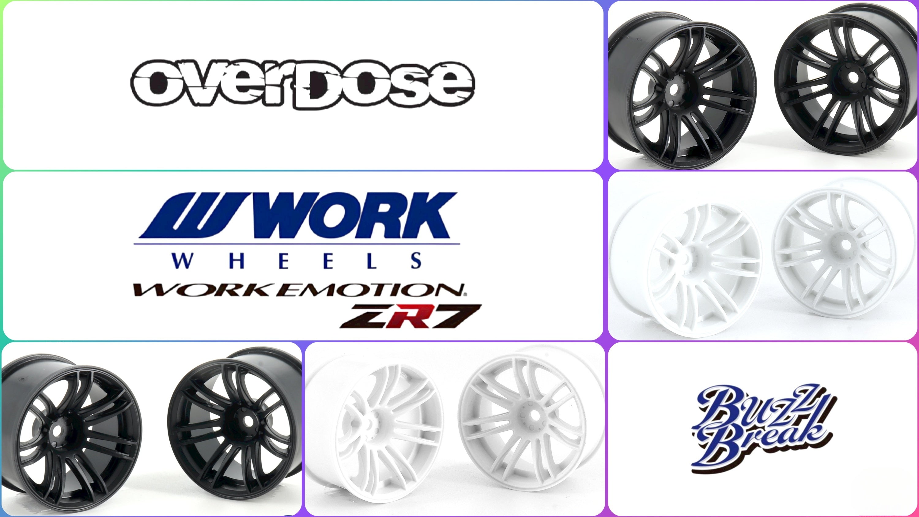 OVERDOSE New items: Combine Style and Performance with the WORK EMOTION ZR7 Wheels