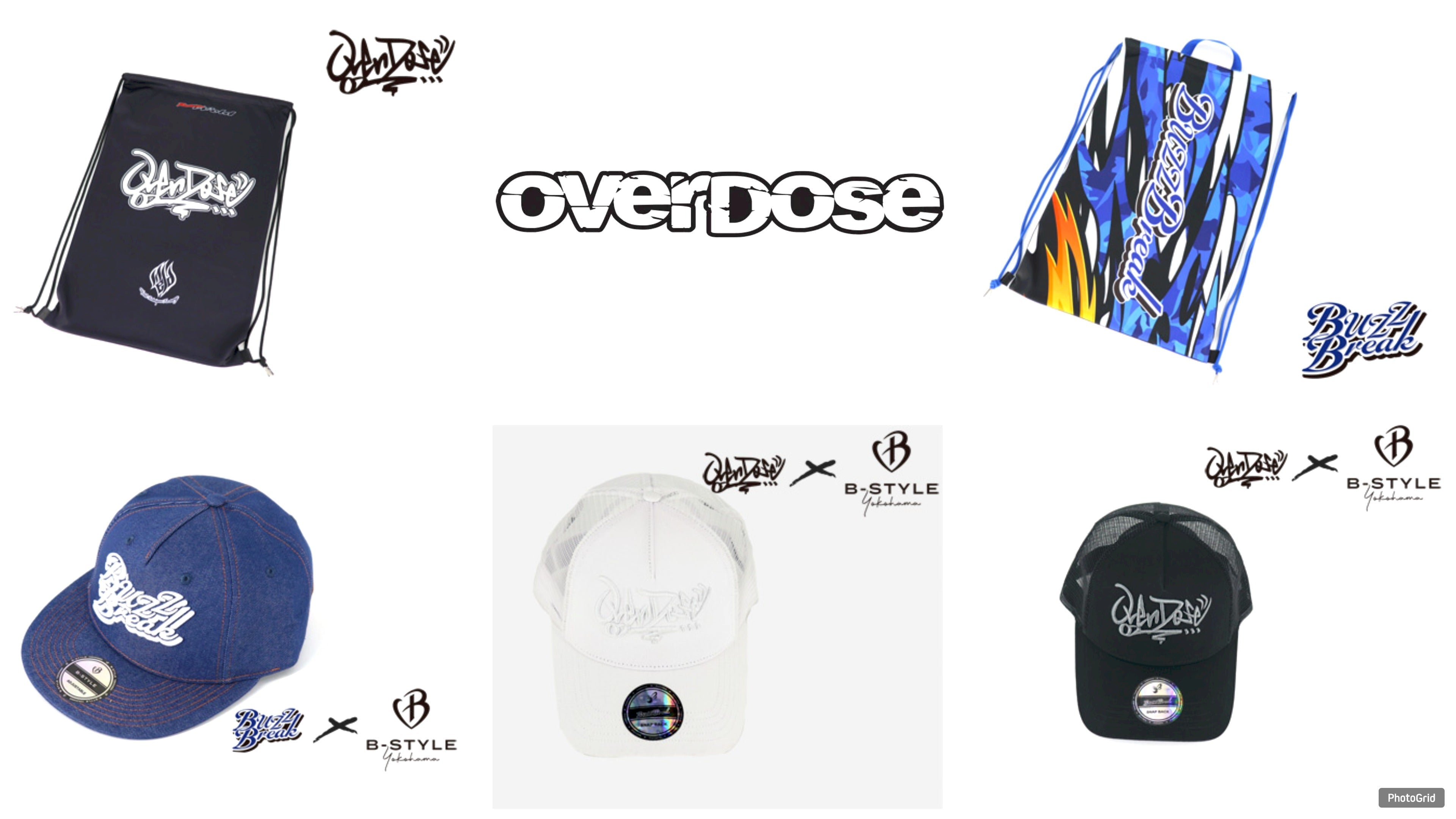 New Pre Order from OVERDOSE: Function Meets Attitude with BuzzBreak-Inspired Apparel and Bags