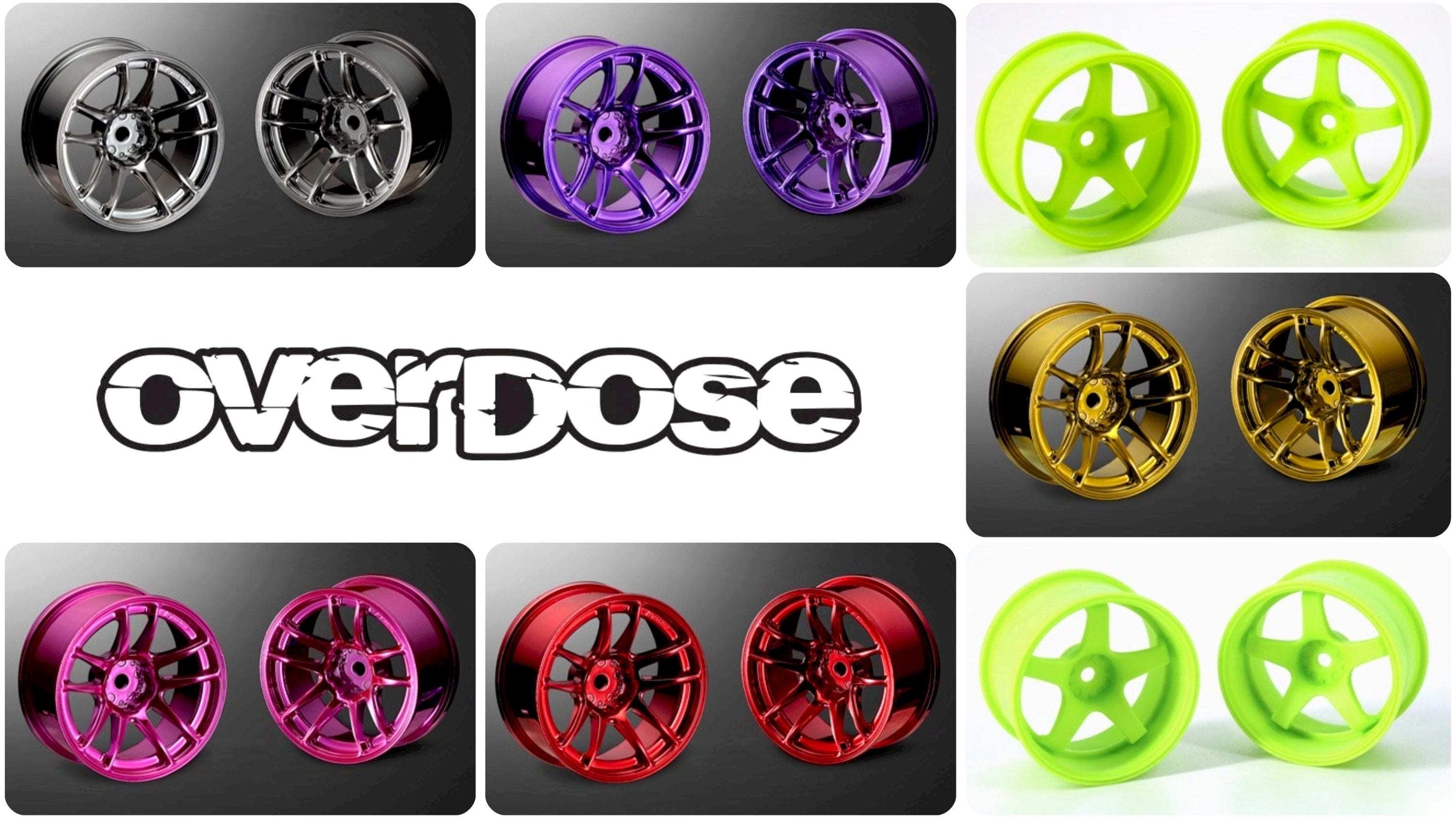 New from OVERDOSE: VALINO GV117D and N820S Wheels Arrive in Vibrant Hues