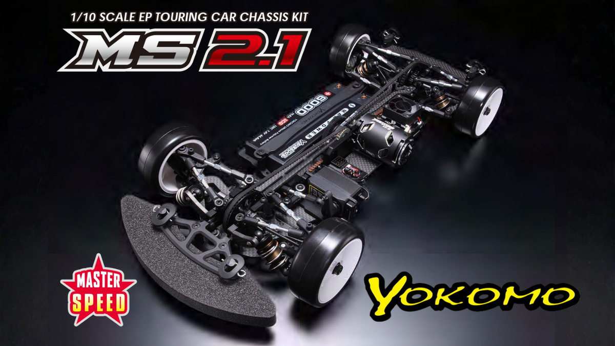 New Pre Order from Yokomo: MS2.1 Chassis Kits, Conversion Set, and Tuning Components Collection