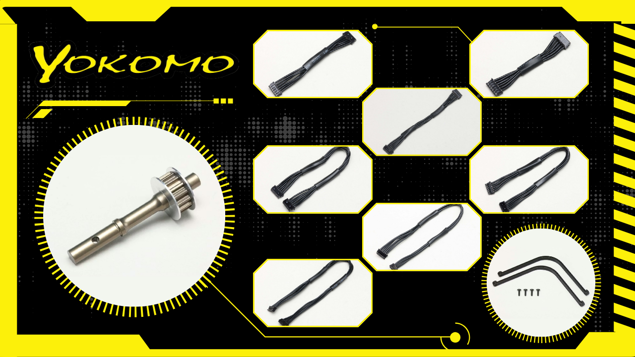 New Pre Order from Yokomo: Complete Wiring Options and Track-Ready Mechanical Enhancements