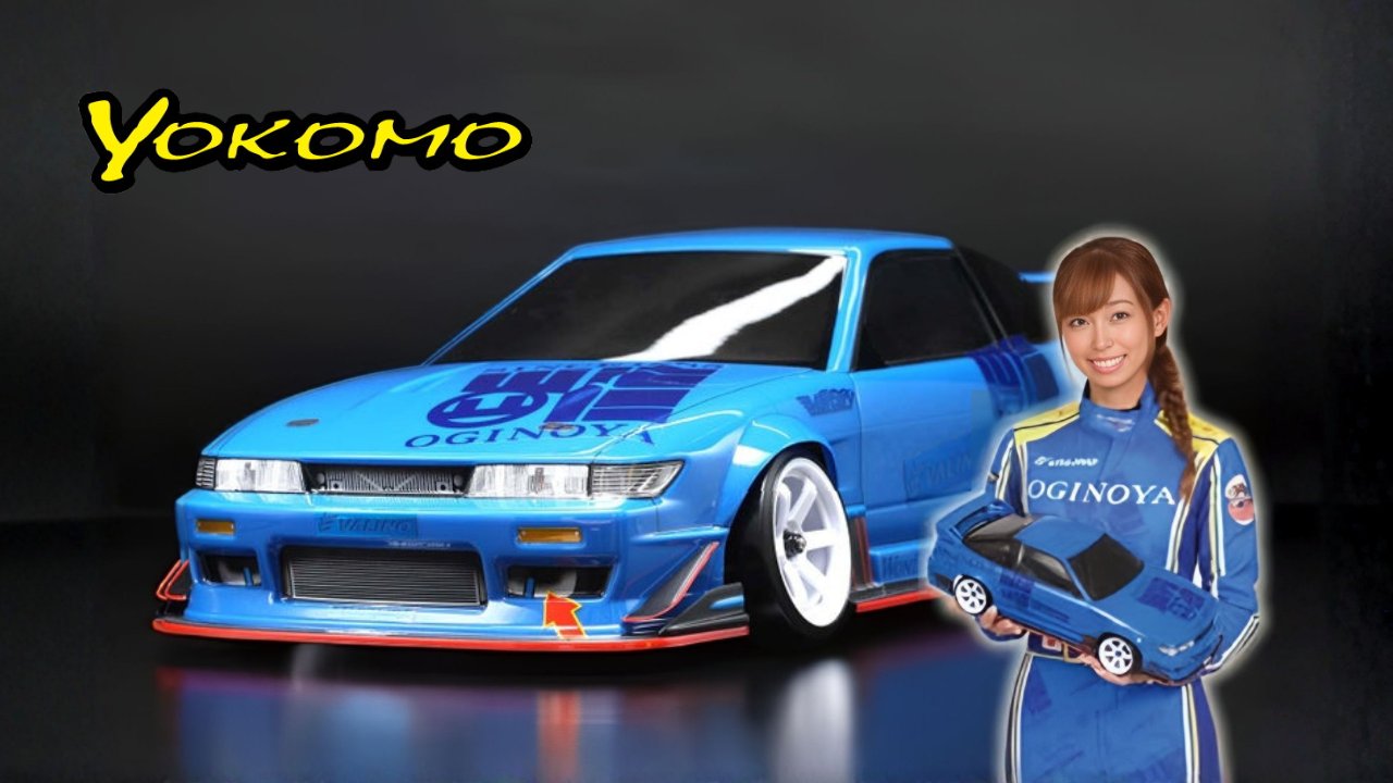 New from Yokomo: Oginoya Nissan Sileighty Sayaka Special Drift Body for RC Drifting Chassis