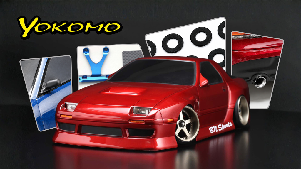 New from Yokomo: Complete Your Drift Project with Mazda FC RX-7