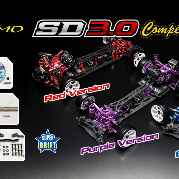 New Pre Order from Yokomo: Limited Edition SD3.0 Competition Kits