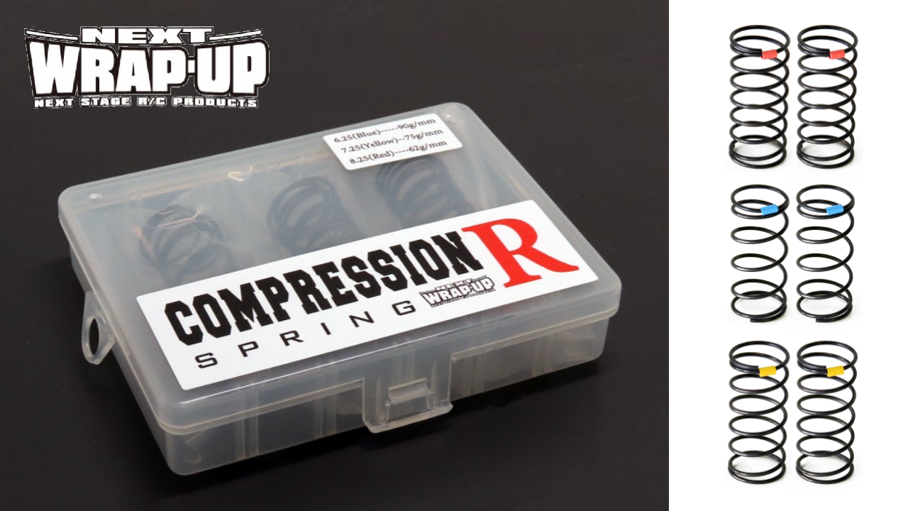 New Pre Order from Wrap-Up Next: 36mm Compression Springs Bringing Stability and Fine Drift Control