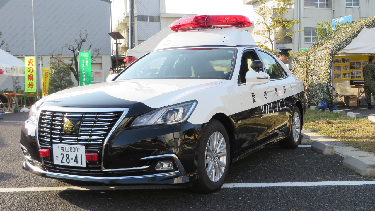 Driving Justice: The Toyota GRS210 Crown Patrol Car in Action