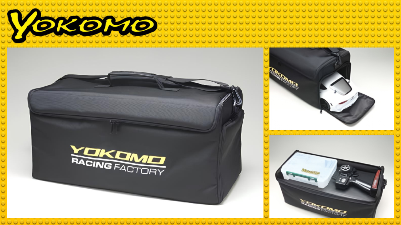 New Pre Order from Yokomo: A Fresh Pit Bag Provides Optimal Portability for Your Next Race
