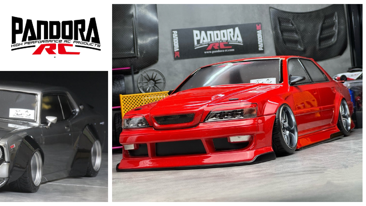 New from Pandora RC: Dominate The Scene with Licensed Body and Aggressive Fenders