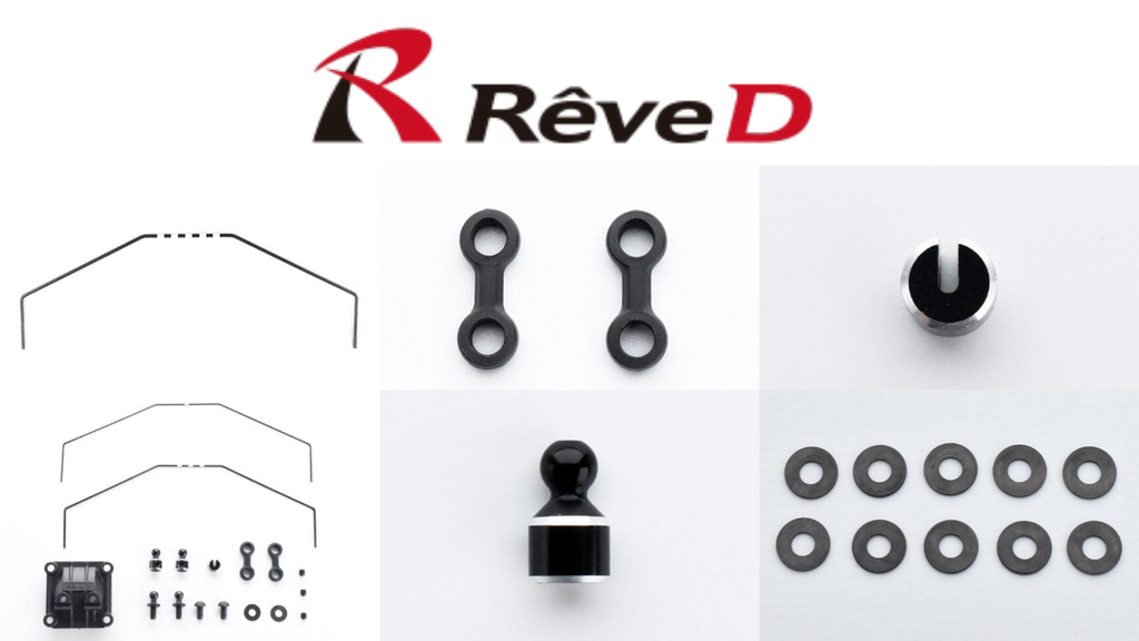 ReveD パーツセット New from REVED : Explore the Latest RDX Sway Bar Components and RC