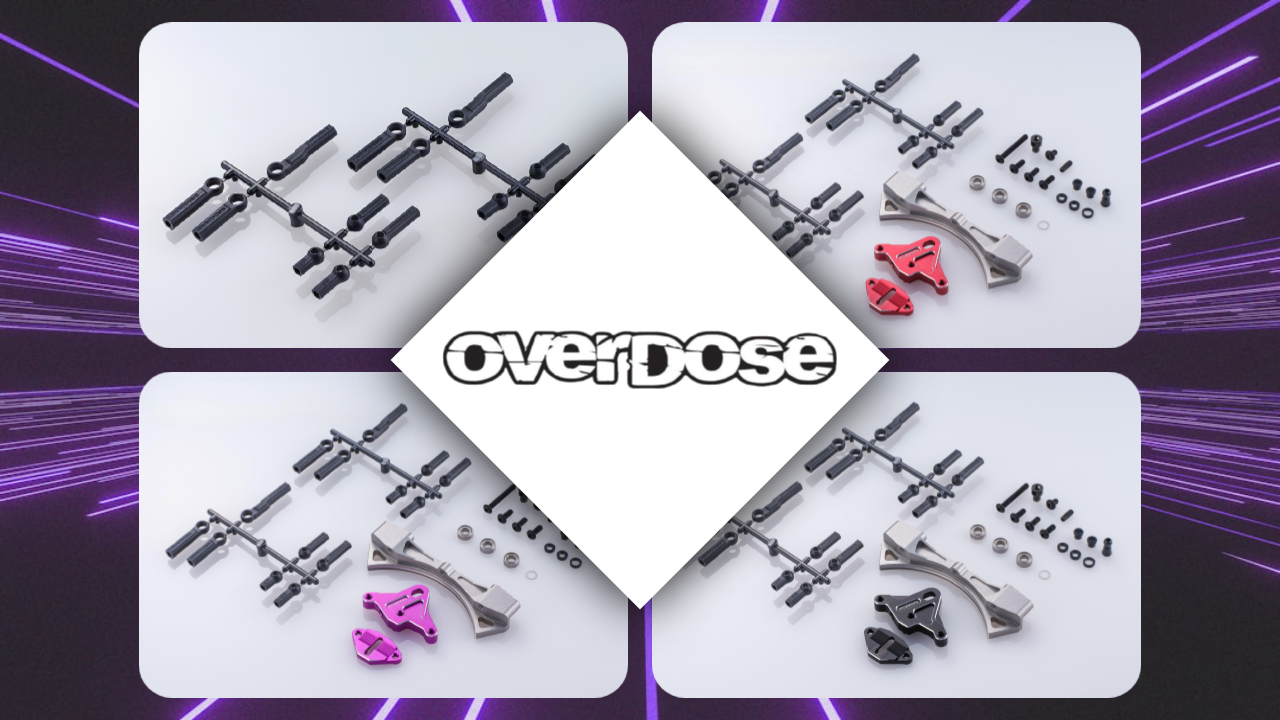 New from OVERDOSE: Improve Steering Control with These Innovative GALM Upgrade Parts