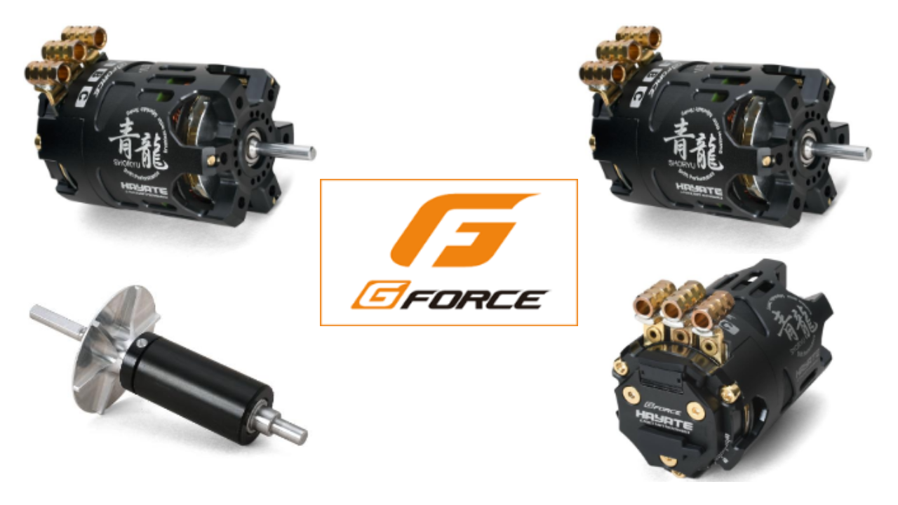 New from G-Force: High-Performance Shoryu Drift Motors & Rotor Options for Precision Control