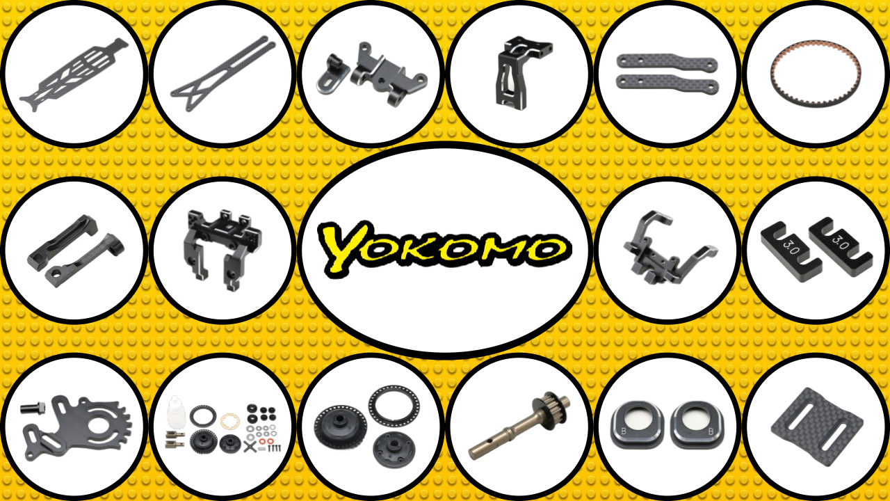 New Pre Order from Yokomo: Newly Designed Parts for Master Drift MD3.0 Performance Range