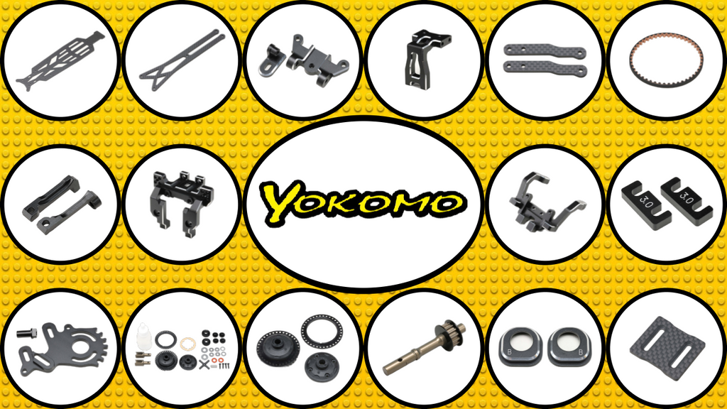 New from Yokomo: Newly Designed Parts for Master Drift MD3.0