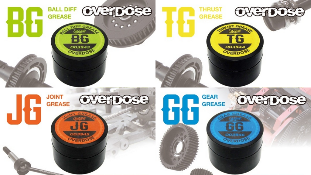 New from OVERDOSE: Specialized Greases for Every Component in Your