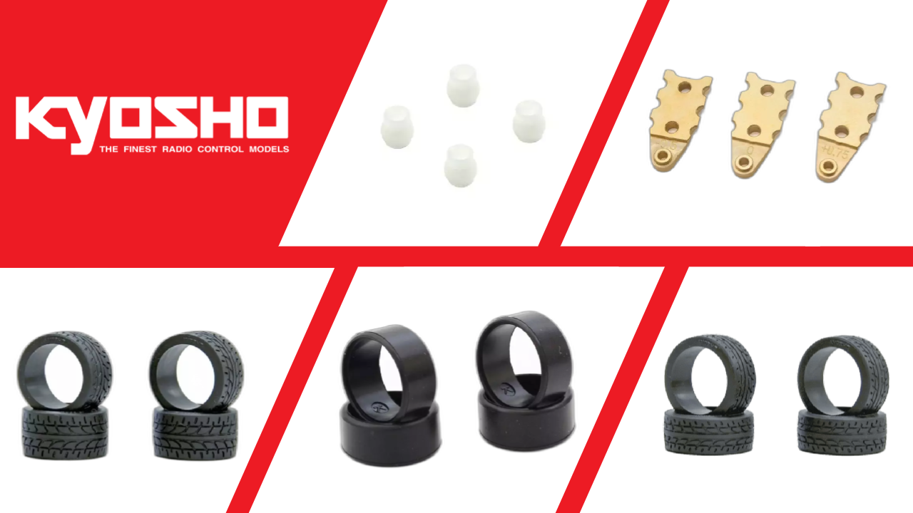 New Pre Order from Kyosho: Next-Level MINI-Z Accessories Crafted for Realistic Handling and Control