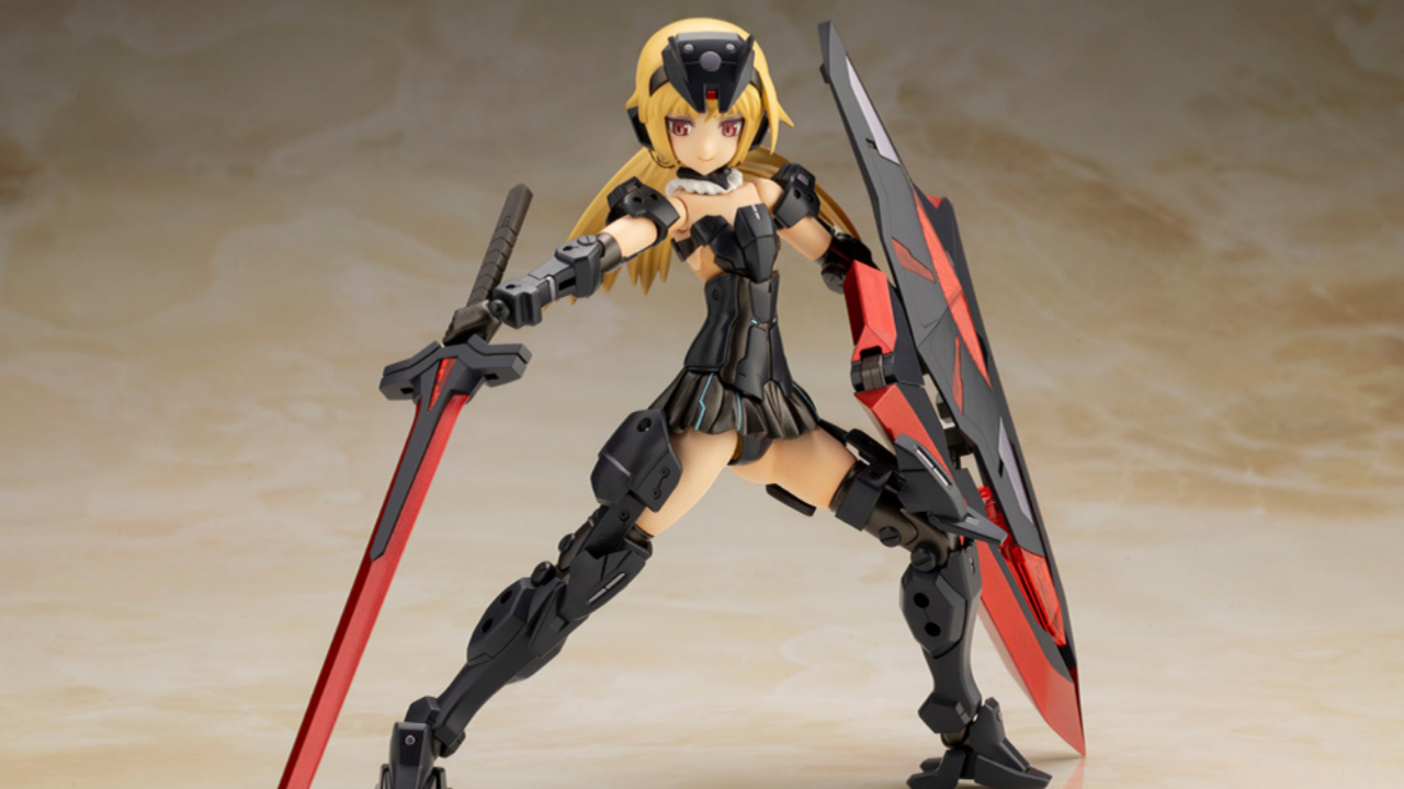 Architectural Beauty: The Kotobukiya FG162 Frame Arms Girl Architect Black Version Revealed