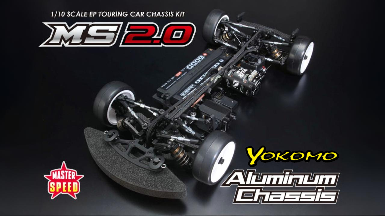 New Pre Order from Yokomo: A Fresh Generation of Performance with the MS2.0 Aluminum Chassis