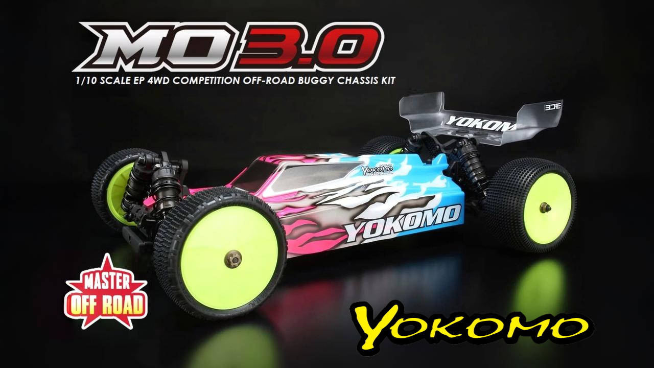 New Pre Order from Yokomo: MOR-030 Off-Road MO3.0 Chassis Kit With Body Sets A New Stage