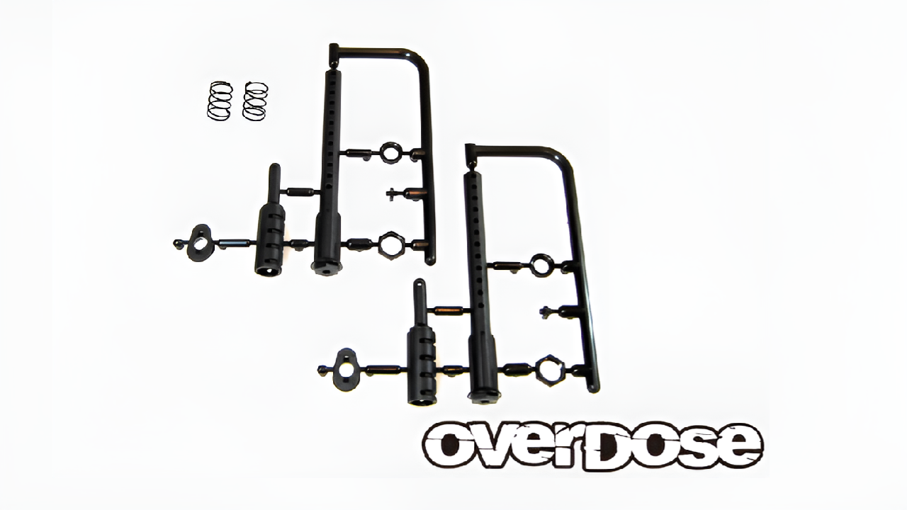 New Pre Order from OVERDOSE: OD1638b Real Body Catch Set – The Key to Superior RC Performance