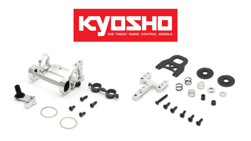 Fresh Arrival from Kyosho: Motor Mount and Roll Damper for MR-04's