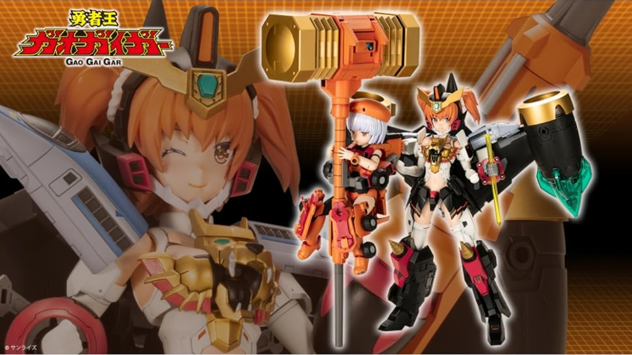 Unleashing Creativity: A Closer Look at Kotobukiya's Cross Frame Girl Star GaoGaiGar