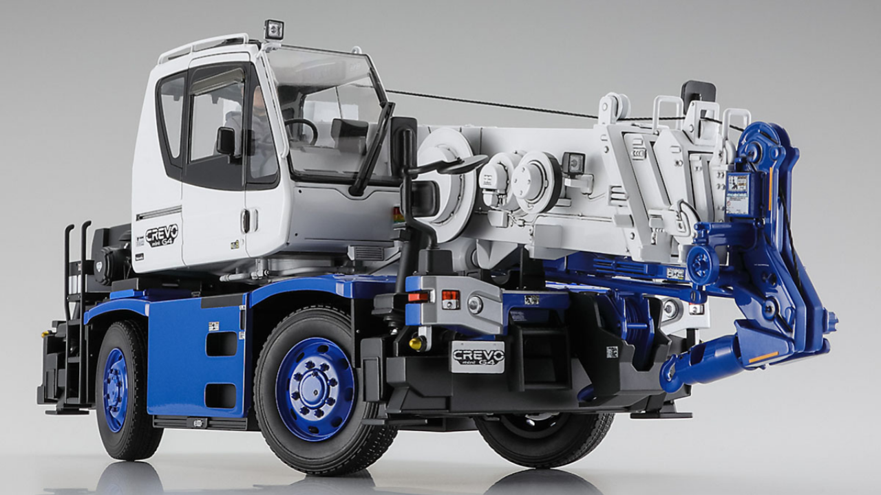 Heavy Machinery in Miniature: A Closer Look at Hasegawa’s Tadano Rough Terrain Crane Model