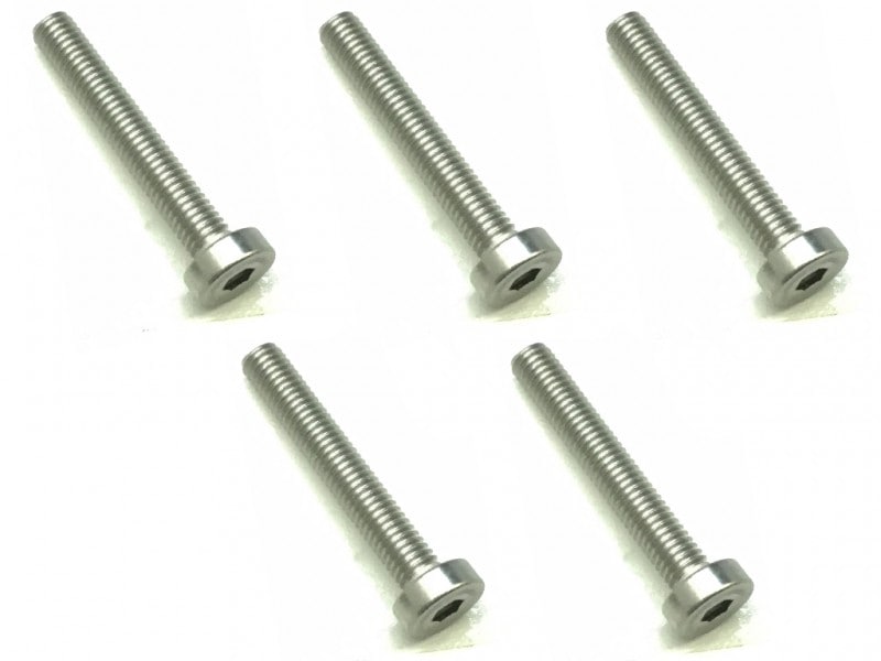 Square CSL-320 Raw head stainless steel CAP bolt M3x20 5 pieces