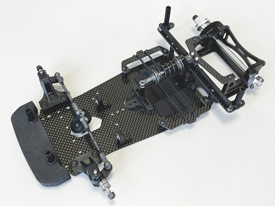 Kawada M336 M300SR US-SPEC Chassis Kit 1/12 Racing Car Universal US Wheels (Sponge Tires) - BanzaiHobby