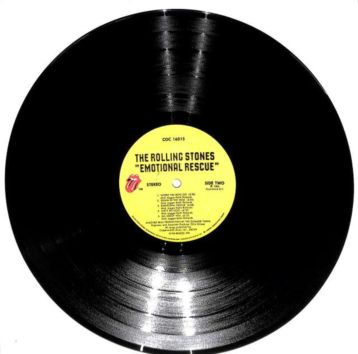 WARNER The Rolling Stones "EMOTIONAL RESCUE COC16015
