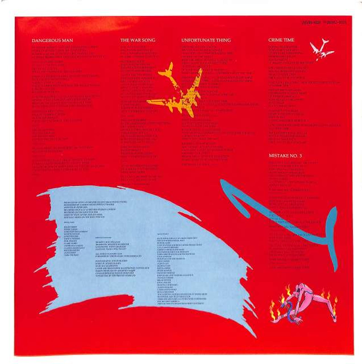 Toshiba EMI Culture Club 'House on Fire' 28VB-1001