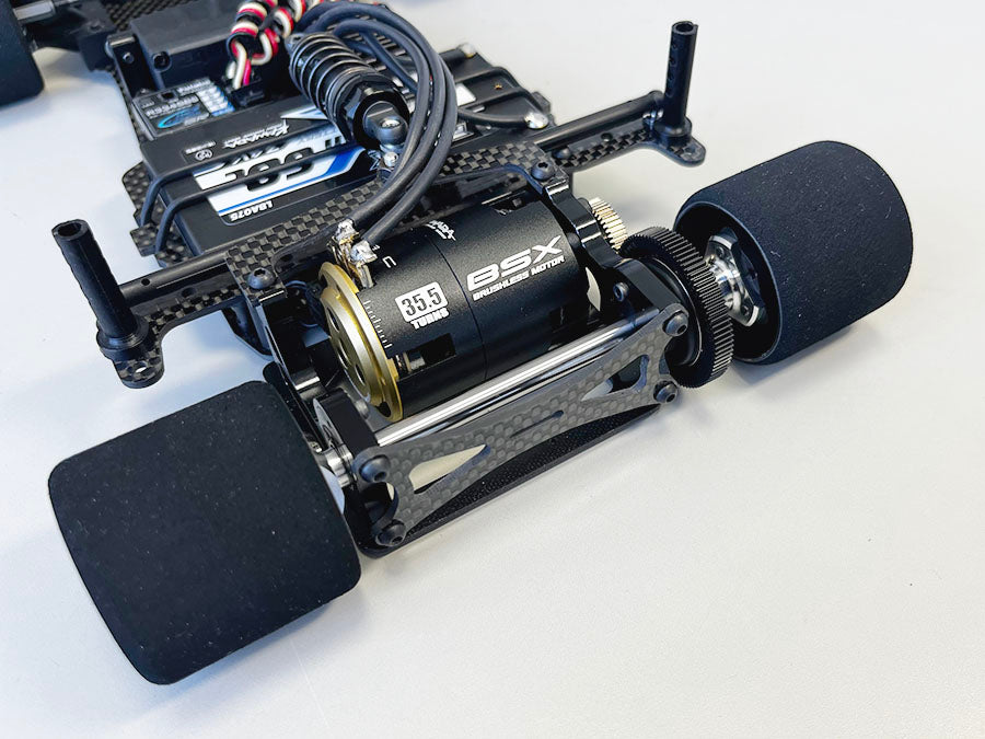 Kawada M336 M300SR US-SPEC Chassis Kit 1/12 Racing Car Universal US Wheels (Sponge Tires) - BanzaiHobby