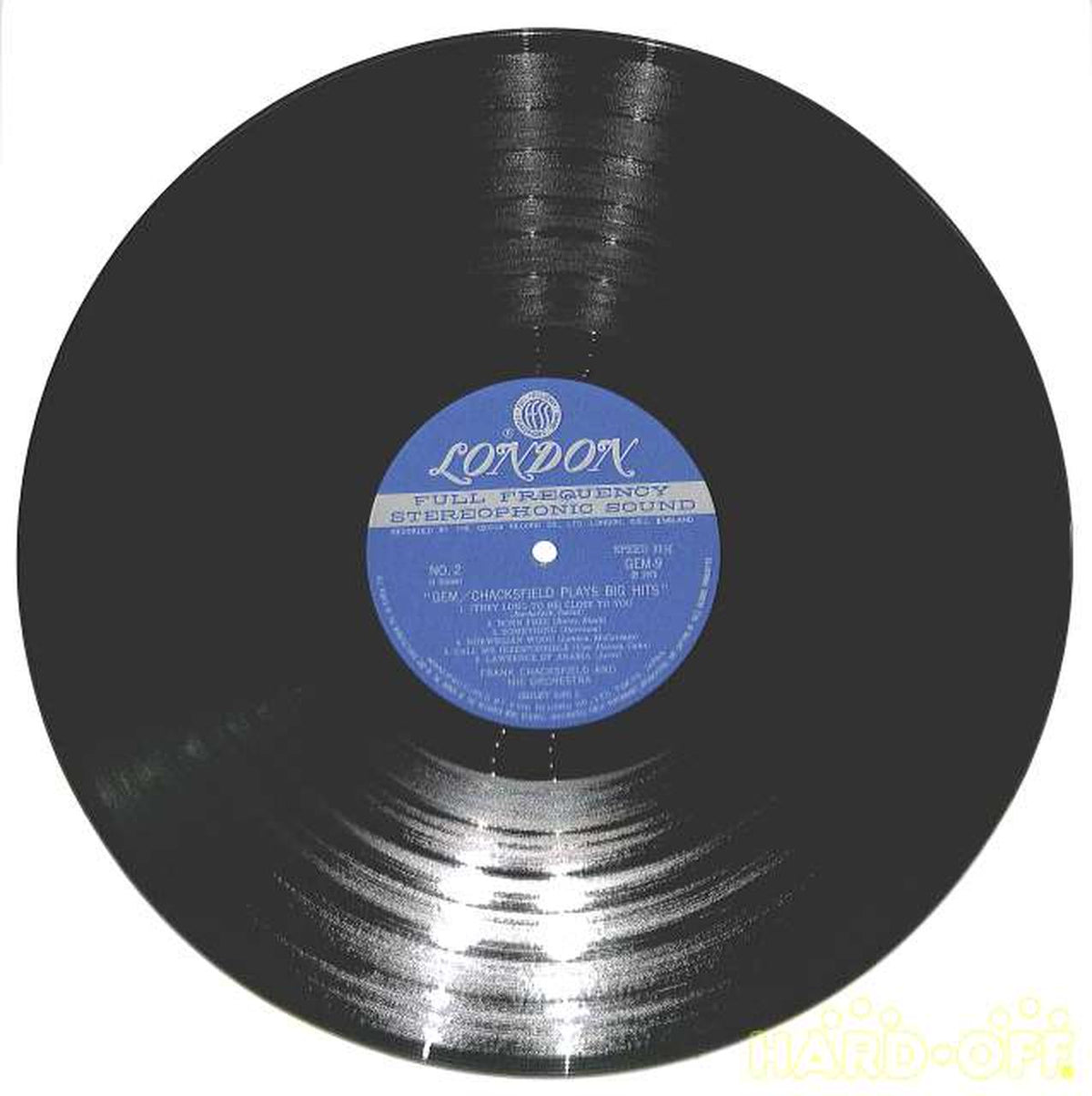 King Records Frank Chucksfield Golden Hits GEM-9~10 2LP