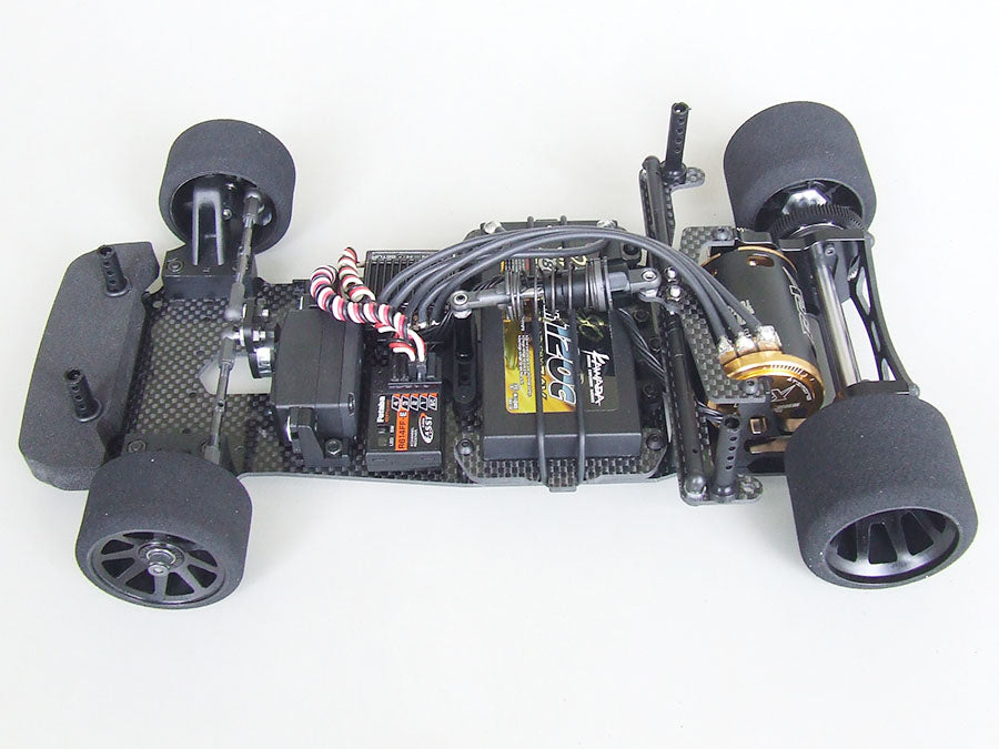 Kawada M335 M300SR Chassis Kit 1/12 Racing Car Kawada Wheel (Sponge Tires) - BanzaiHobby