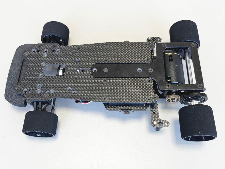 Kawada M336 M300SR US-SPEC Chassis Kit 1/12 Racing Car Universal US Wheels (Sponge Tires) - BanzaiHobby