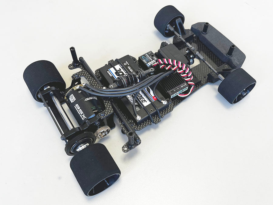Kawada M336 M300SR US-SPEC Chassis Kit 1/12 Racing Car Universal US Wheels (Sponge Tires) - BanzaiHobby