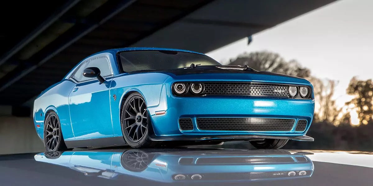 Kyosho 34415T2C PuTEP FZ02L 2015 Dodge Challenger SRT BL