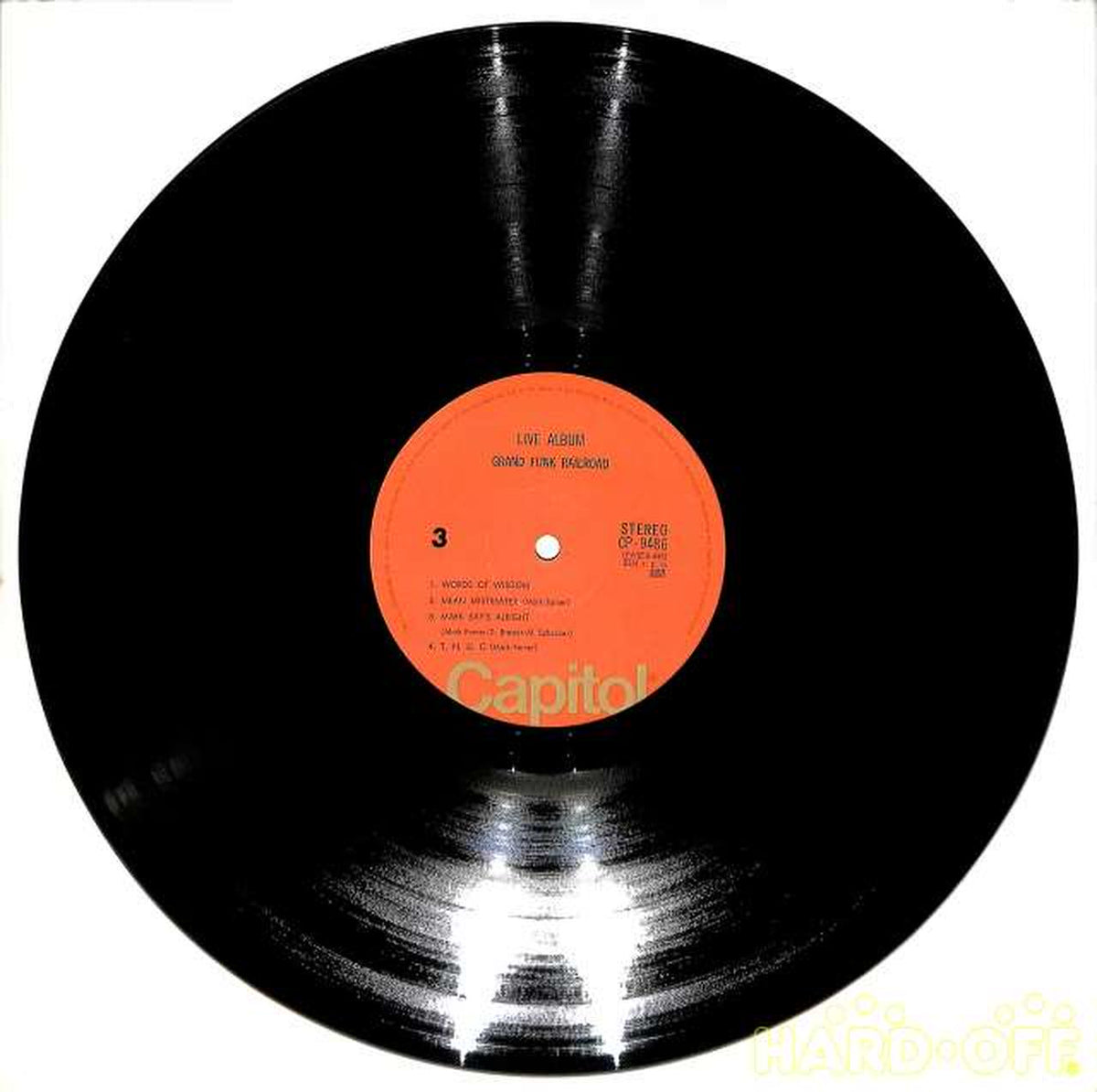 Toshiba EMI Grand Funk "Live Album" CP-9485B 2LP