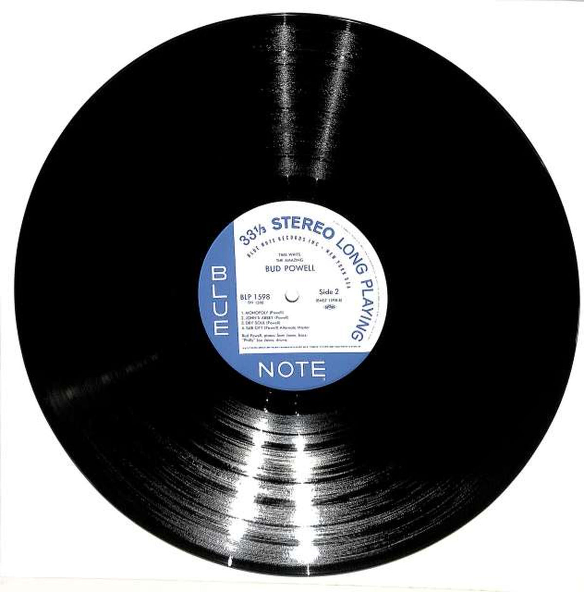 Toshiba EMI Bud Powell "The Time Waites" BN1598