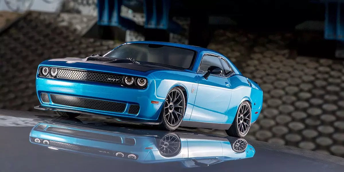 Kyosho 34415T2C PuTEP FZ02L 2015 Dodge Challenger SRT BL