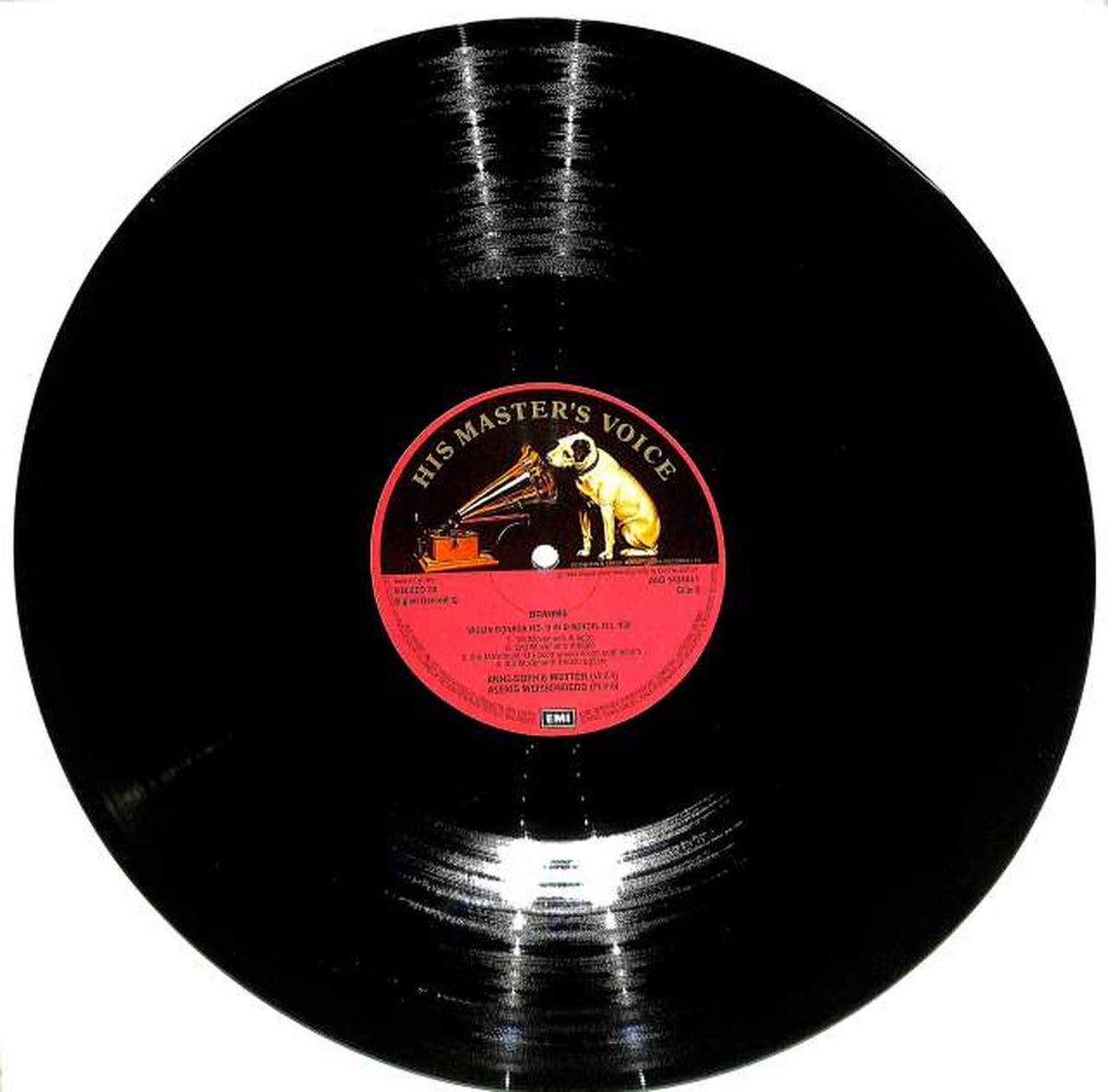 EMI [Import, Independent] Brahms Violin Sonata Mutter SLS-1434433 2LP