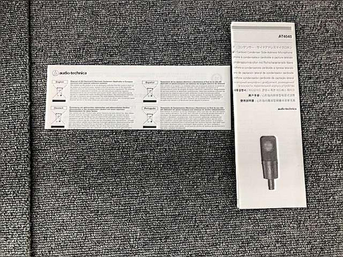 AUDIO-TECHNICA Condenser Microphone AT4040