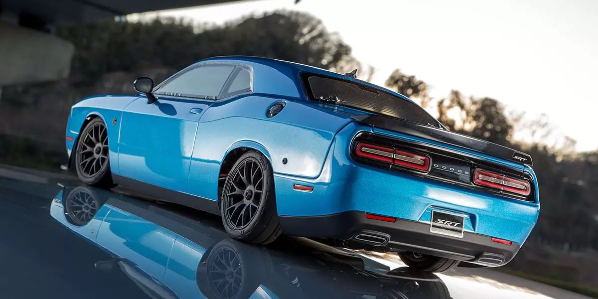 Kyosho 34415T2C PuTEP FZ02L 2015 Dodge Challenger SRT BL