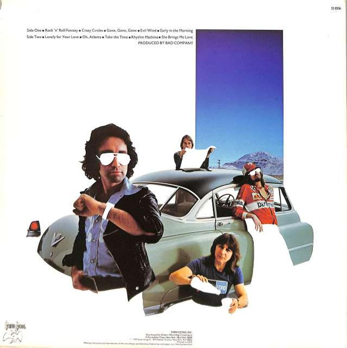 SWAN SONG Bad Company "DESOLATION ANGELS" SS8506 (Imported)