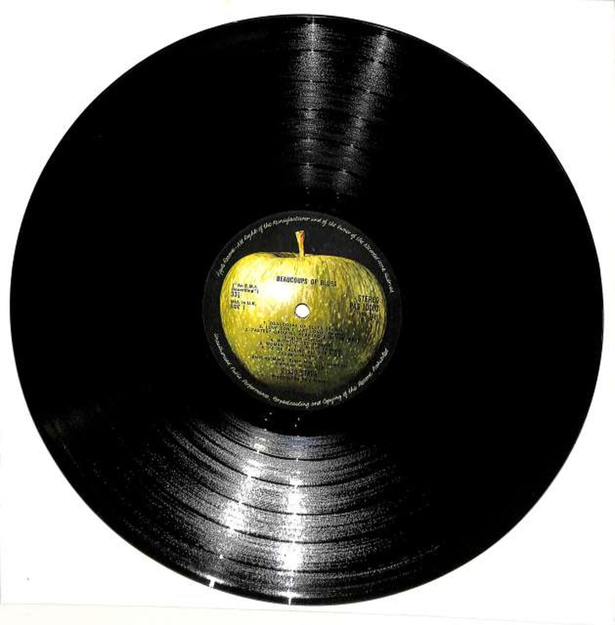 APPLE Ringo Starr "BEAUCOUPS OF BLUES" PAS 10002