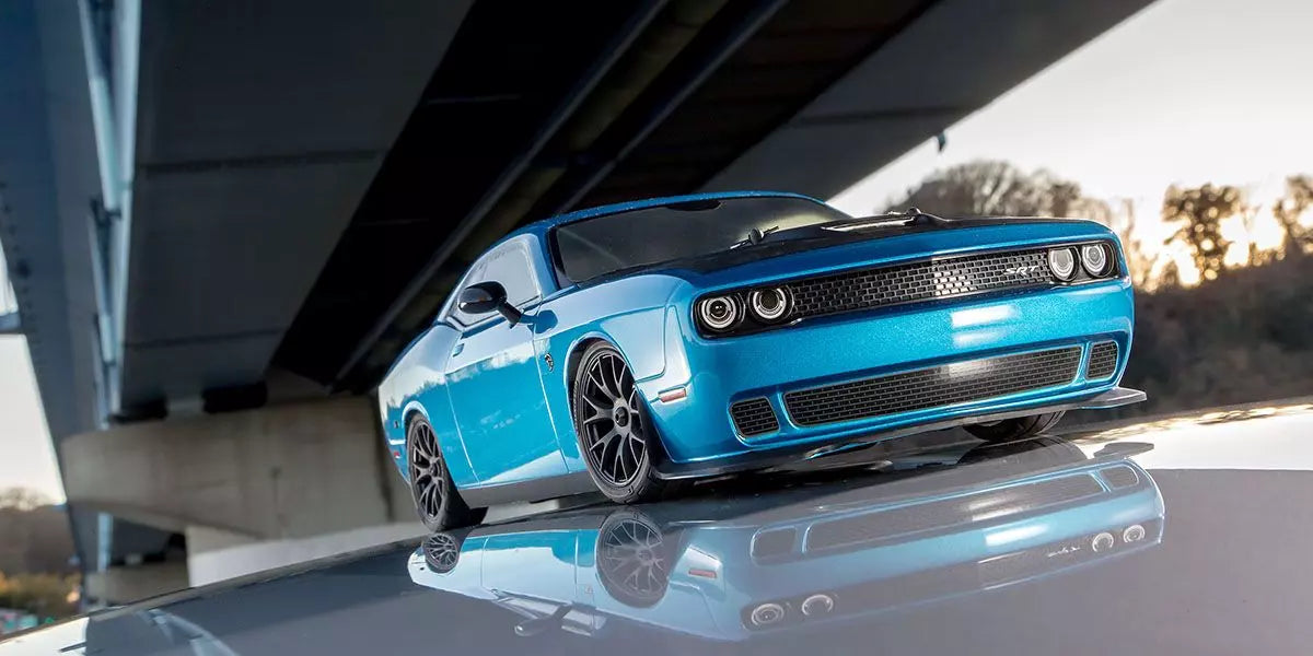 Kyosho 34415T2C PuTEP FZ02L 2015 Dodge Challenger SRT BL
