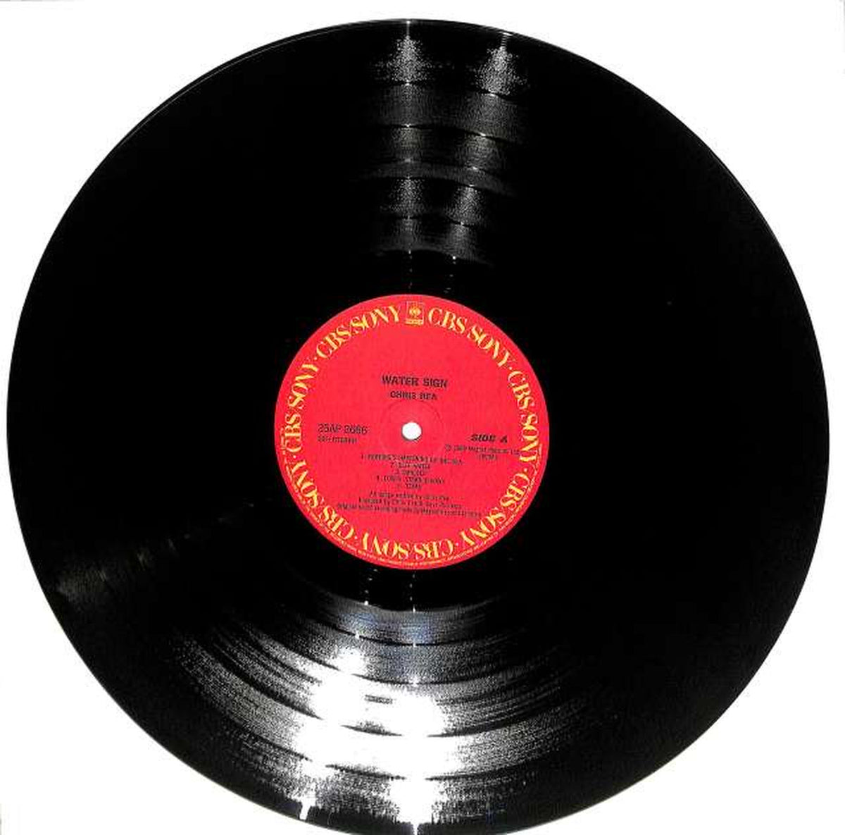 CBS Sony Chris Rea "Water Sign" 25AP2666