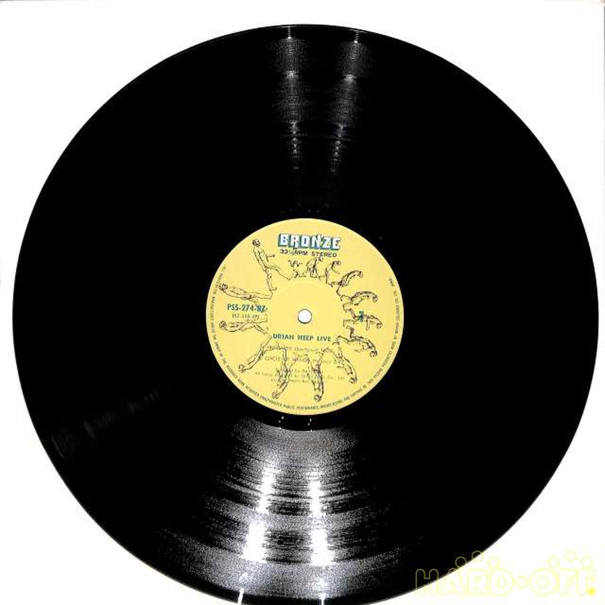 Nippon Columbia Uriah Heep 'Live' PSS-273~4 2LP