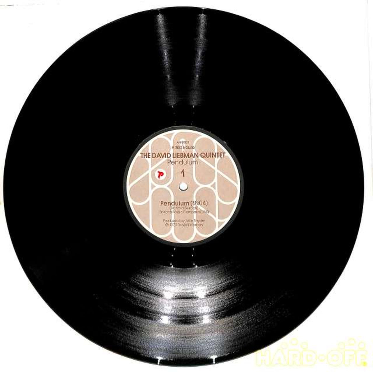 Artist House (Imported, Canada) David Liebman 'Pendulum' Live AH-9408