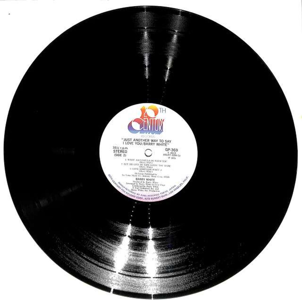 King Barry White "Flames of Love" GP369