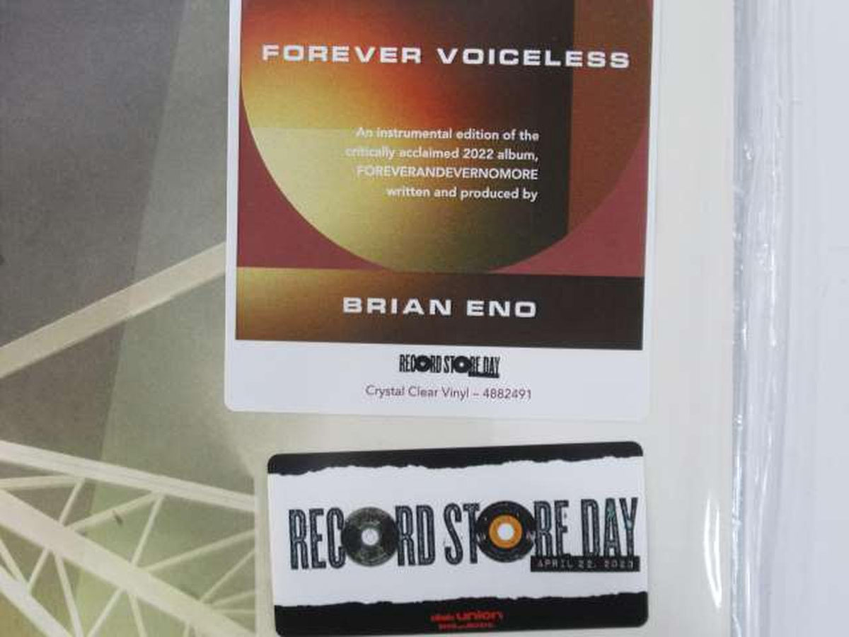 UNIVERSAL MUSIC FOREVER VOICELESS BRIAN ENO